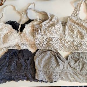 Grey bralette bundle